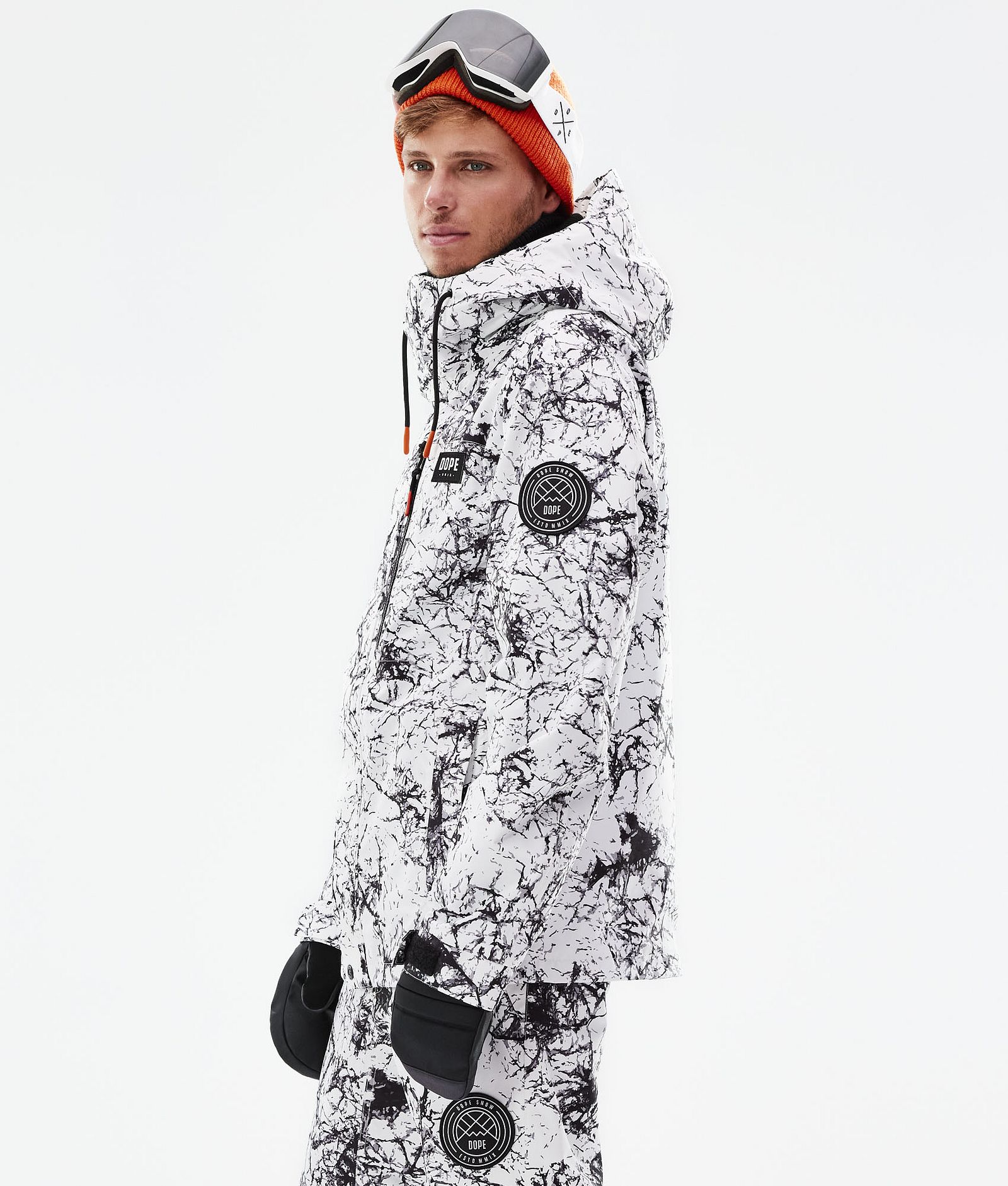 Dope Blizzard Full Zip 2021 Snowboardjakke Herre Rock, Bilde 7 av 11
