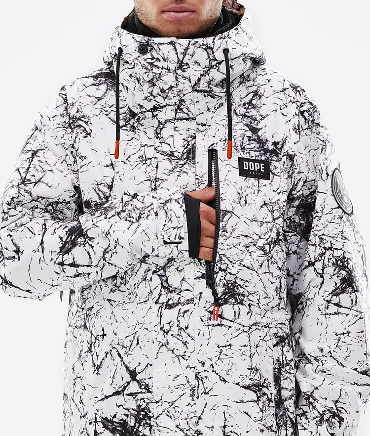 Dope Blizzard Full Zip 2021 Snowboardjakke Herre Rock, Bilde 10 av 11