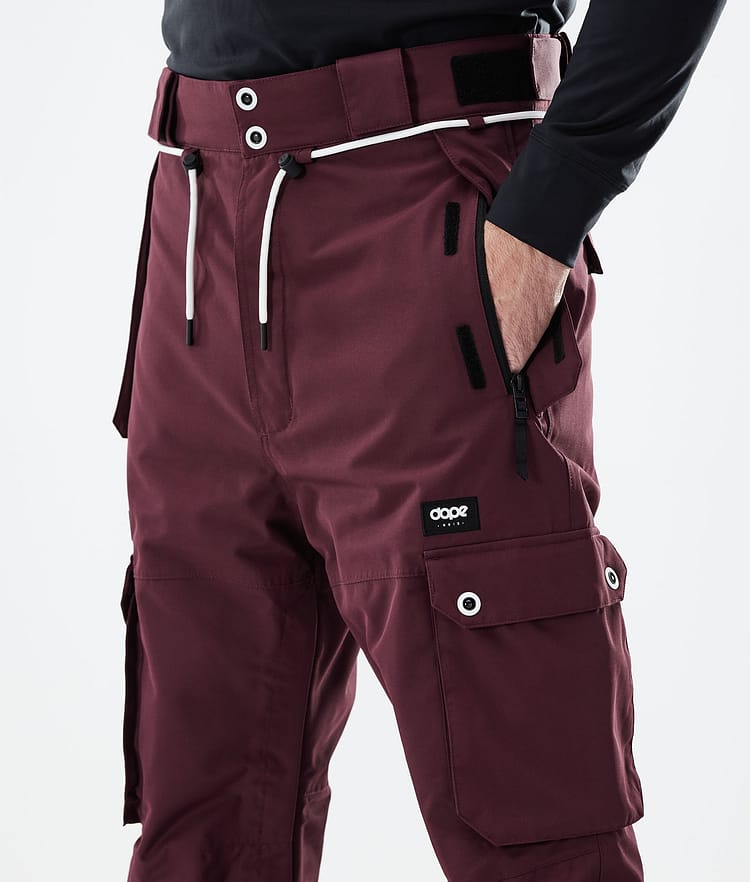 Dope Iconic 21 Snowboardbukse Herre Burgundy, Image 4 of 6
