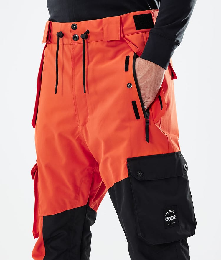 Dope Adept 21 Snowboardbukse Herre Orange/Black, Image 4 of 6