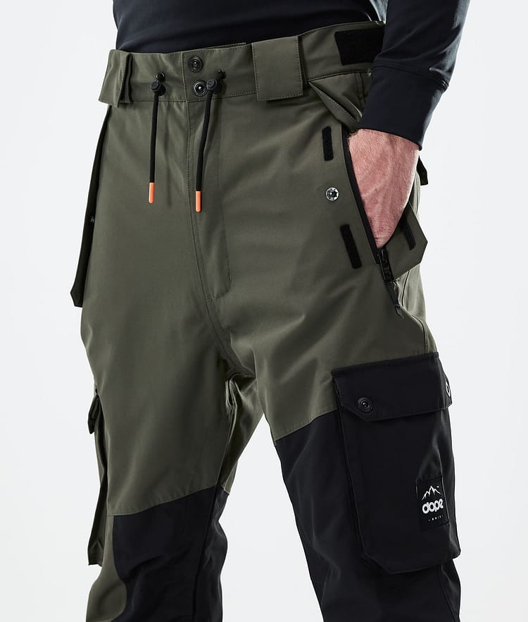 Dope Adept 21 Snowboardbukse Herre Olive Green/Black, Image 4 of 6