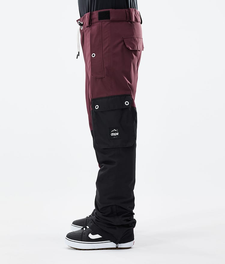 Dope Adept 21 Snowboardbukse Herre Burgundy/Black, Image 2 of 6