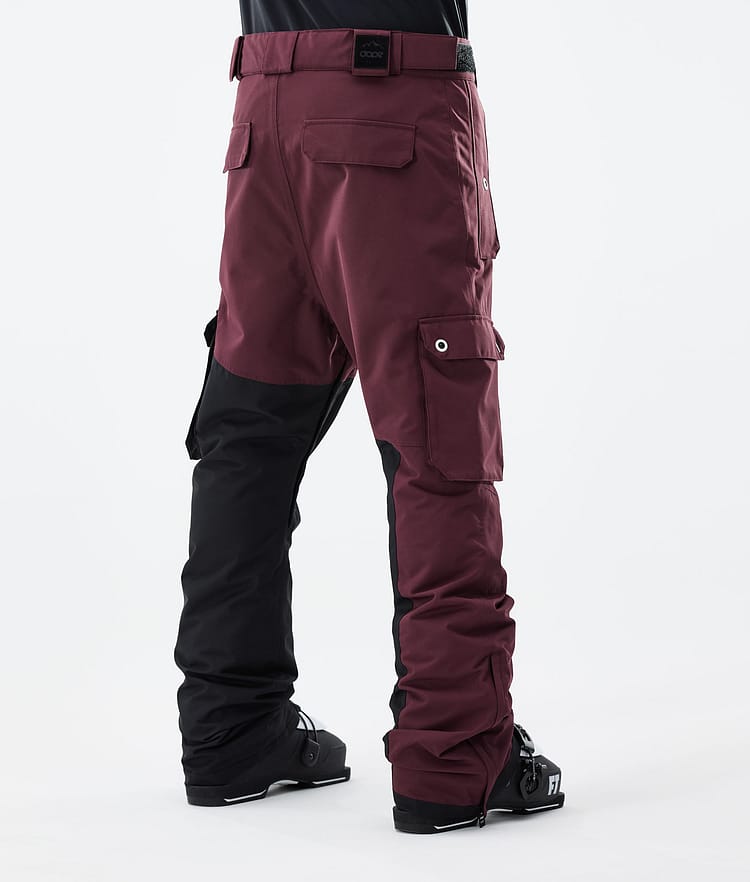 Dope Adept 21 Skibukse Herre Burgundy/Black, Image 3 of 6