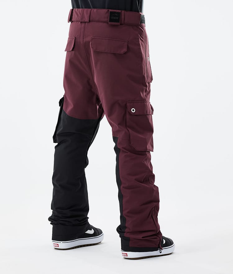Dope Adept 21 Snowboardbukse Herre Burgundy/Black, Image 3 of 6