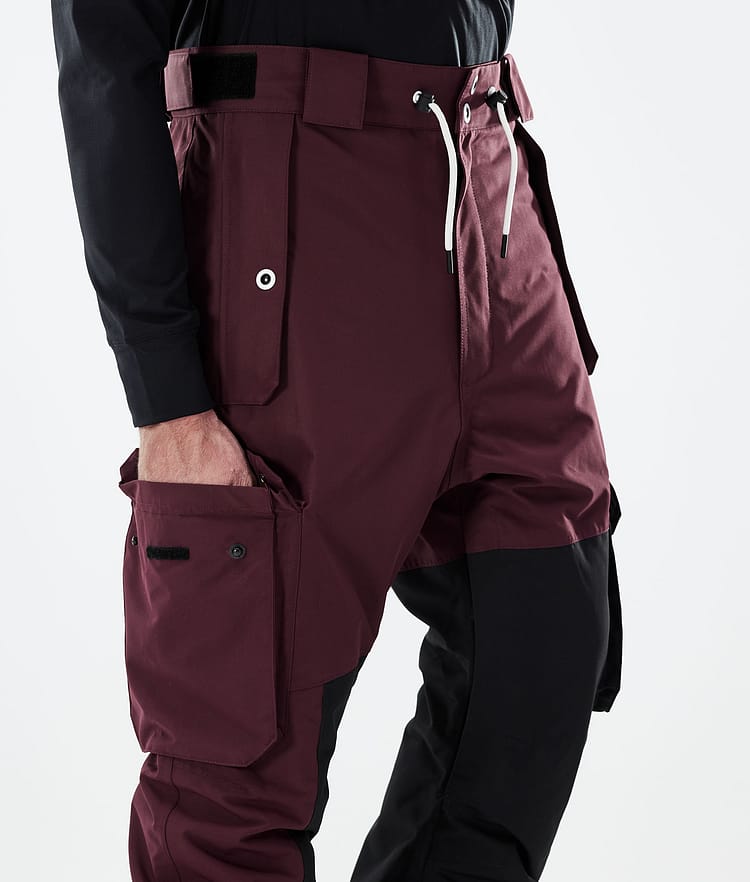 Dope Adept 21 Snowboardbukse Herre Burgundy/Black, Image 5 of 6