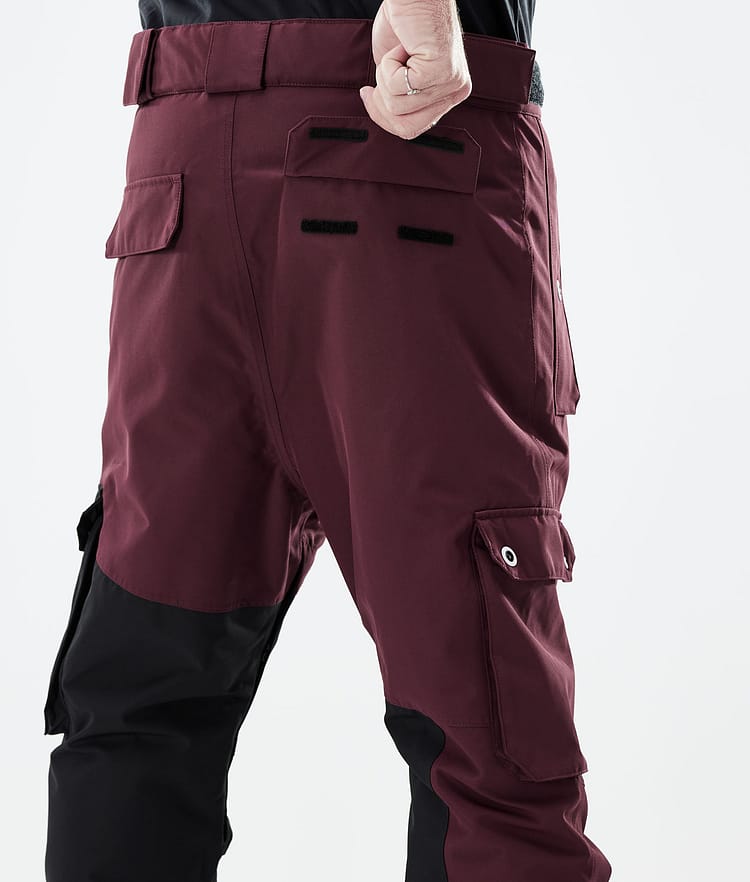 Dope Adept 21 Skibukse Herre Burgundy/Black, Image 6 of 6
