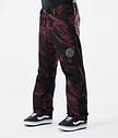 Dope Blizzard 21 Snowboardbukse Herre Paint Burgundy