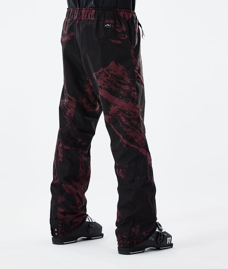 Dope Blizzard 21 Skibukse Herre Paint Burgundy, Image 3 of 4