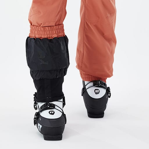 Elastiske snøgamasjer.