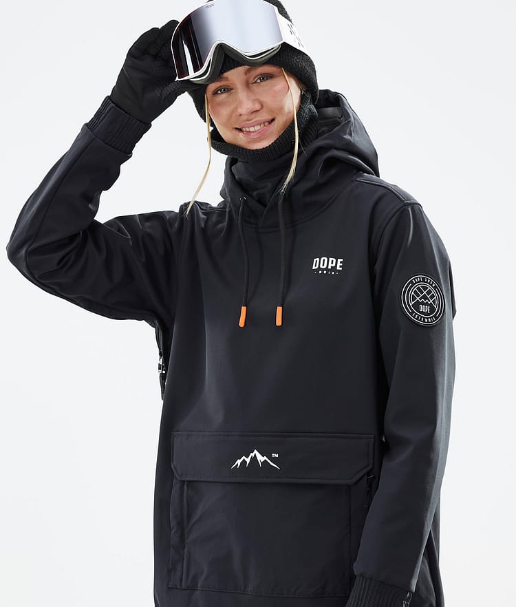 Dope Wylie W Snowboardjakke Dame Capital Black, Image 2 of 9