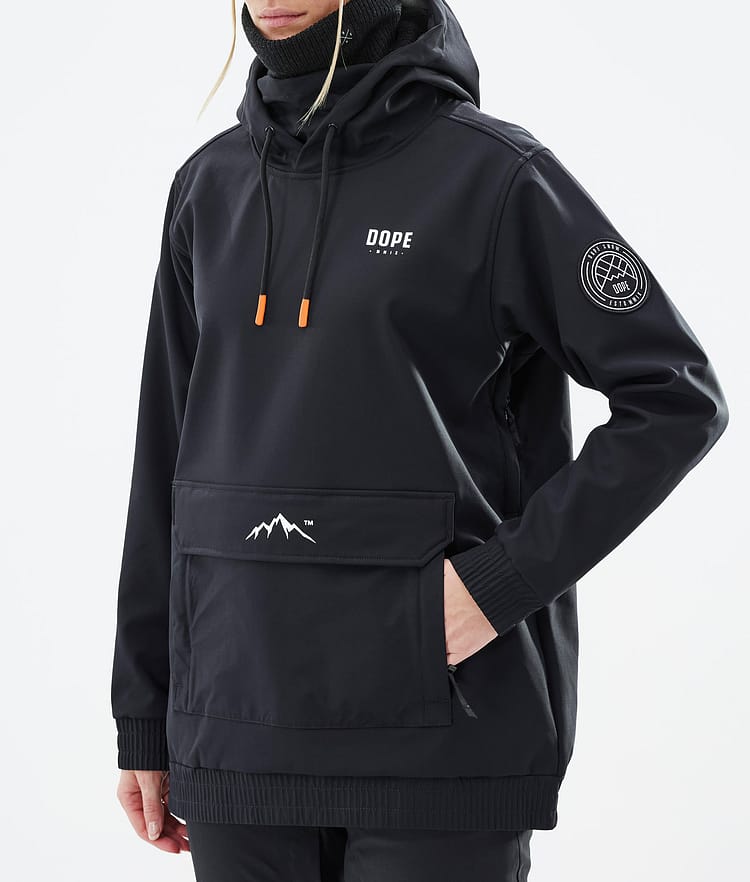 Dope Wylie W Snowboardjakke Dame Capital Black, Image 8 of 9