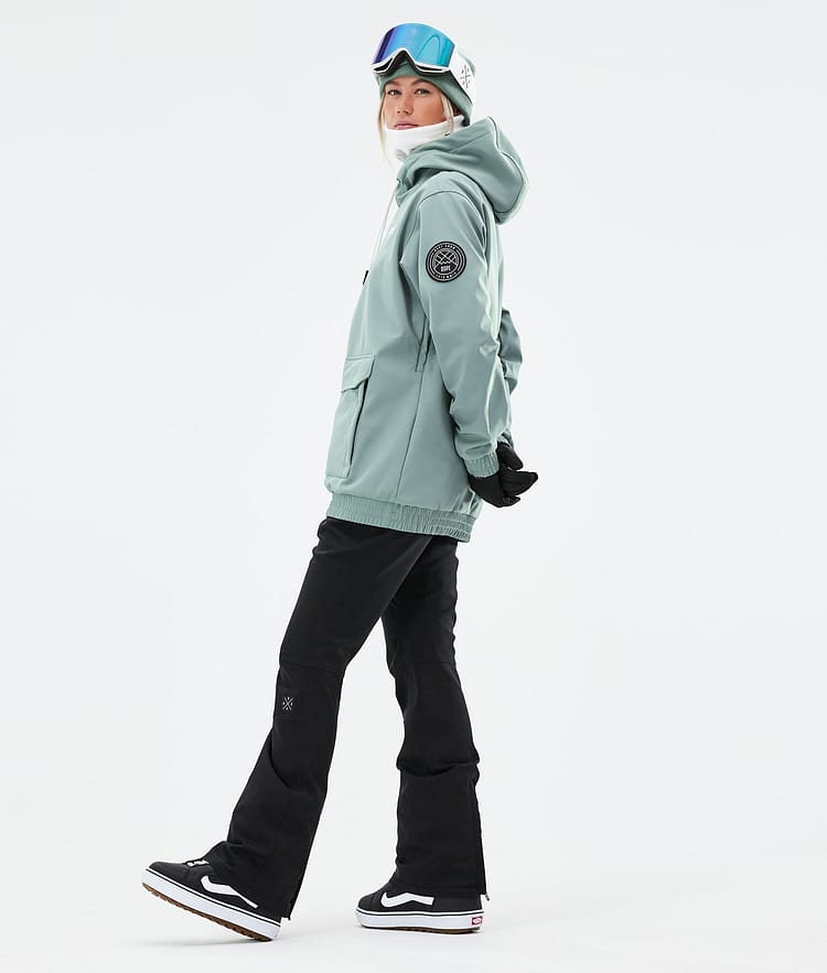 Dope Wylie W Snowboardjakke Dame Capital Faded Green, Image 5 of 10