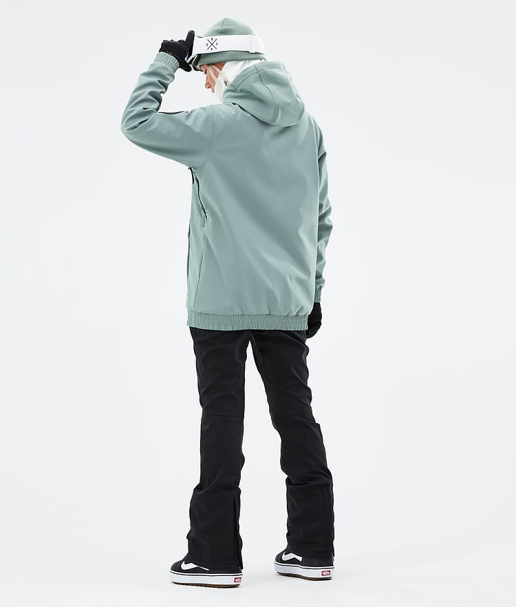 Dope Wylie W Snowboardjakke Dame Capital Faded Green, Image 6 of 10