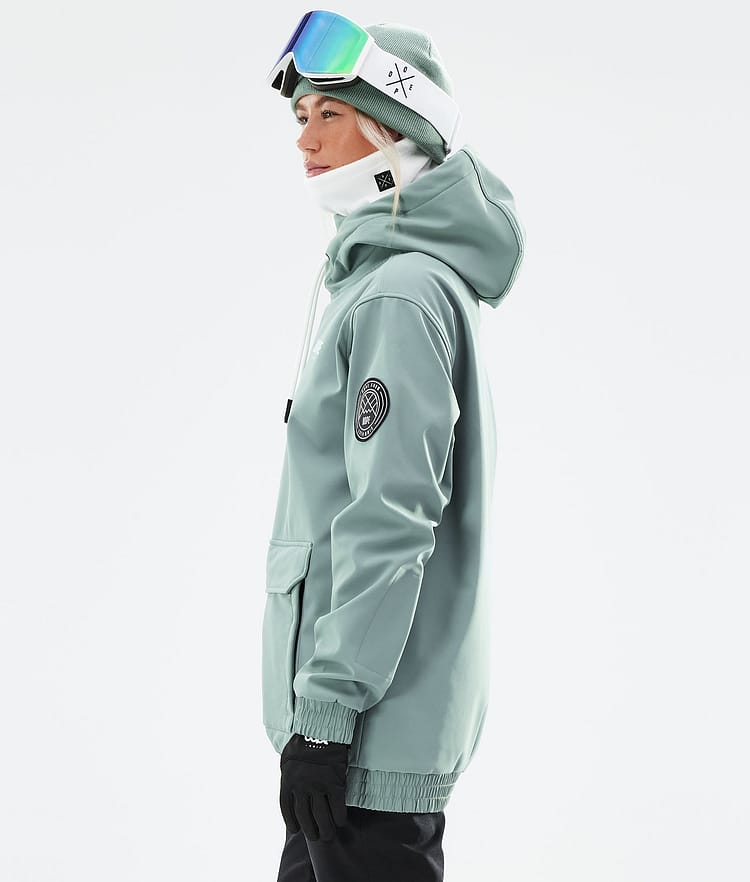 Dope Wylie W Snowboardjakke Dame Capital Faded Green, Image 7 of 10