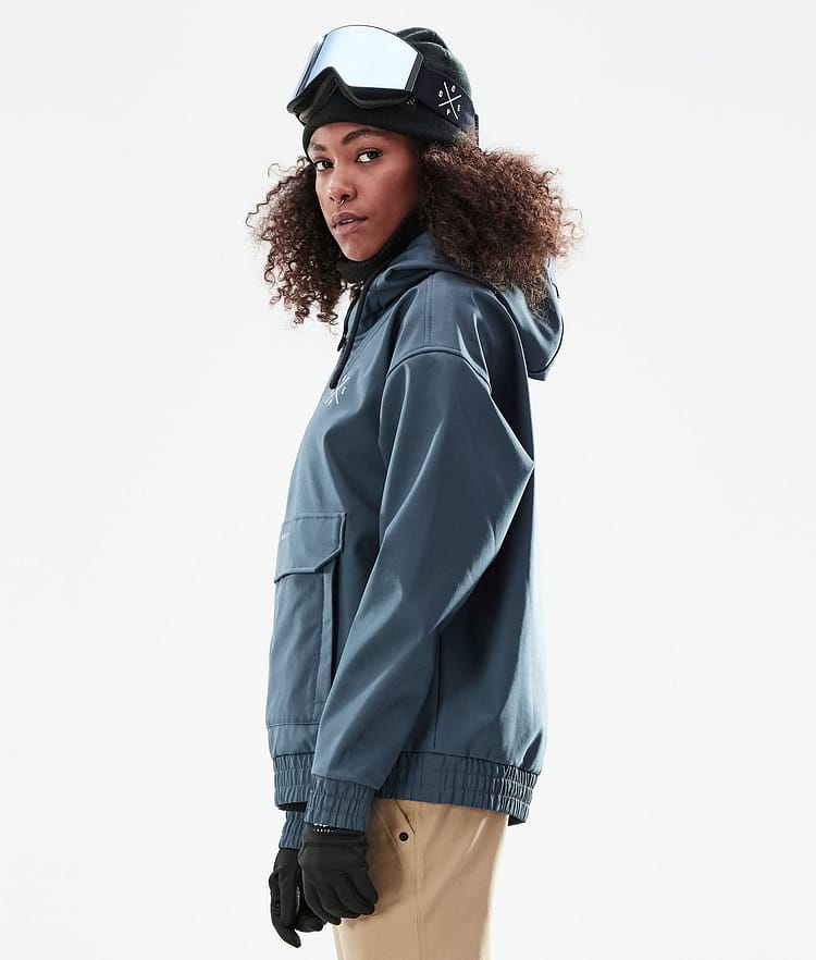 Dope Cyclone W 21 Snowboardjakke Dame Metal Blue, Image 7 of 10
