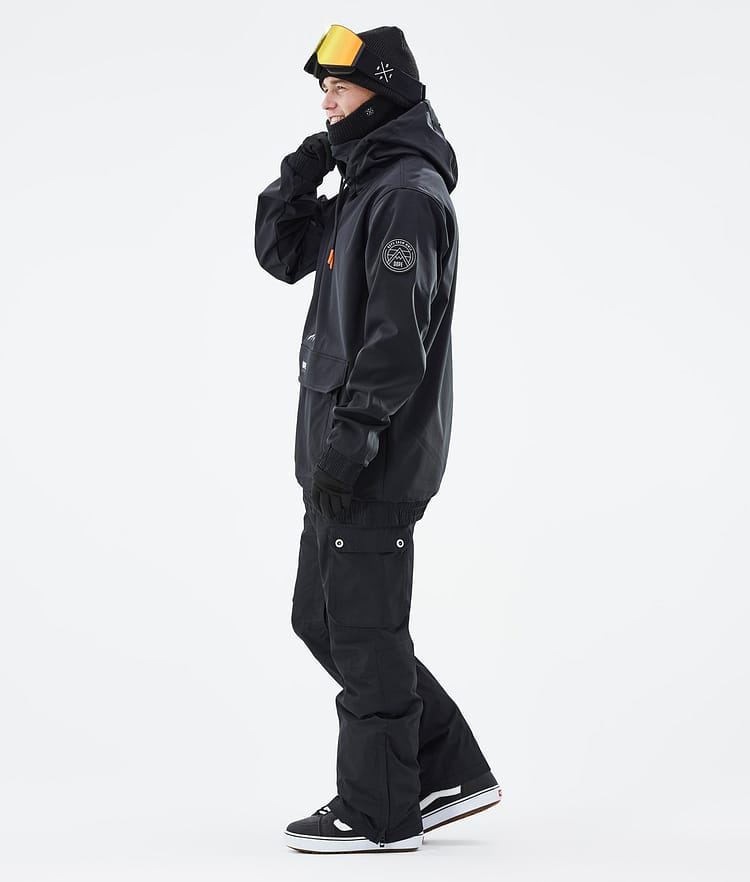 Dope Wylie Snowboardjakke Herre Patch Black, Image 4 of 9