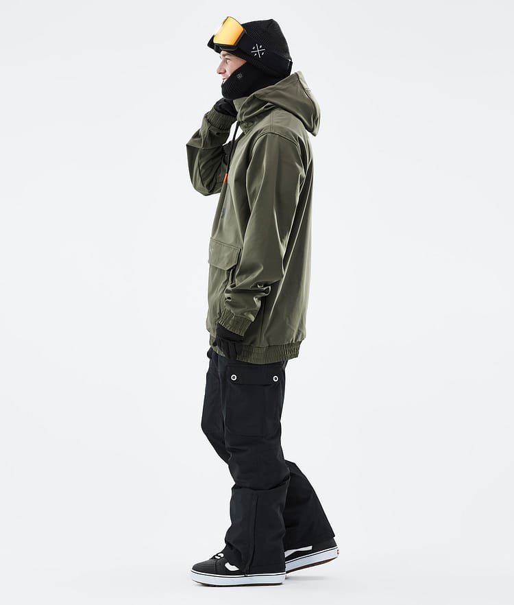 Dope Wylie Snowboardjakke Herre OG Olive Green, Image 4 of 9