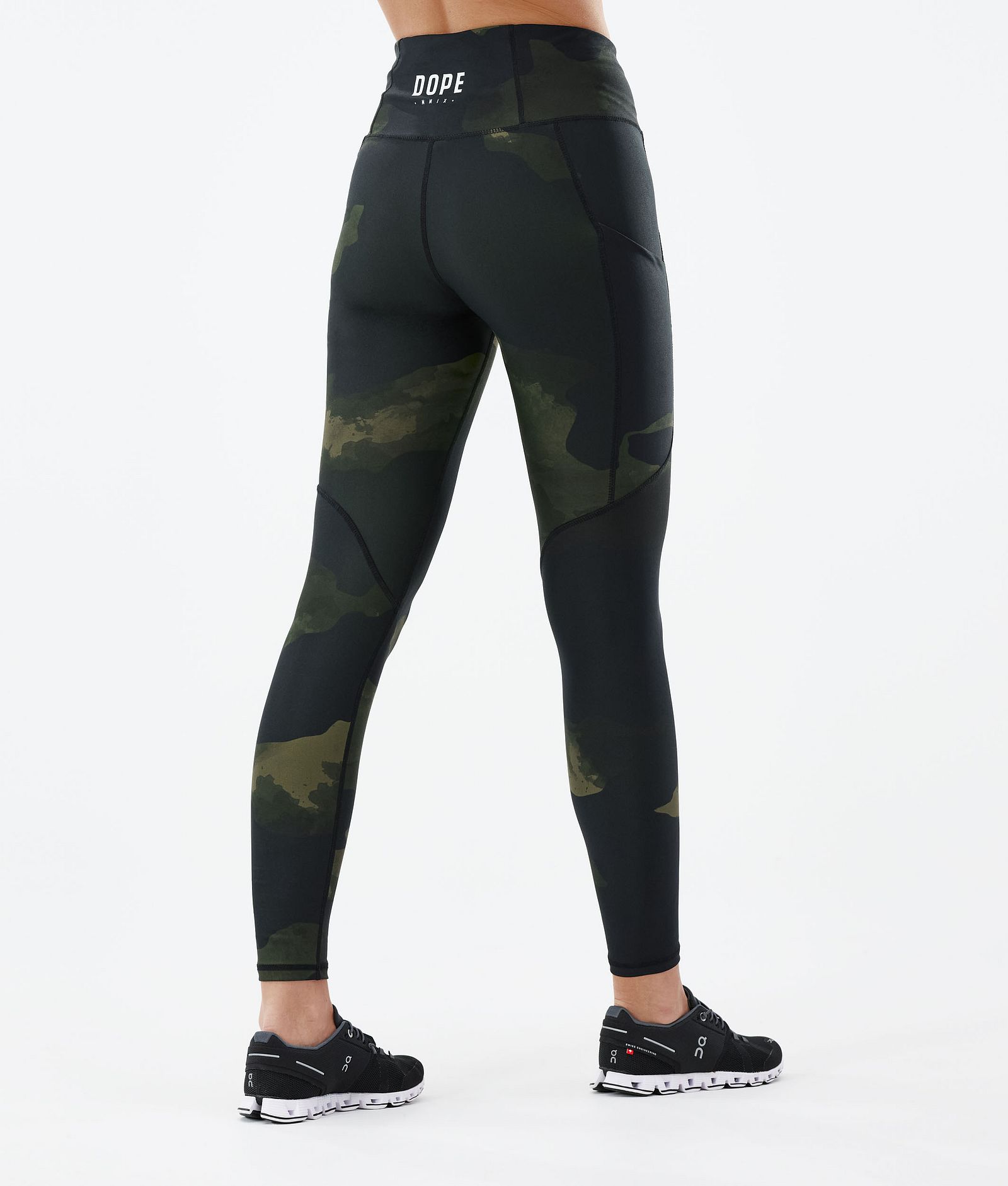 Dope Lofty Tech 2022 Leggings Dame Green Camo, Bilde 2 av 8