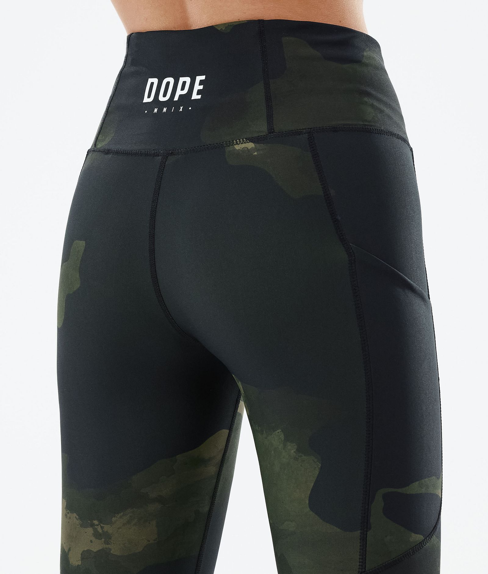 Dope Lofty Tech 2022 Leggings Dame Green Camo, Bilde 7 av 8