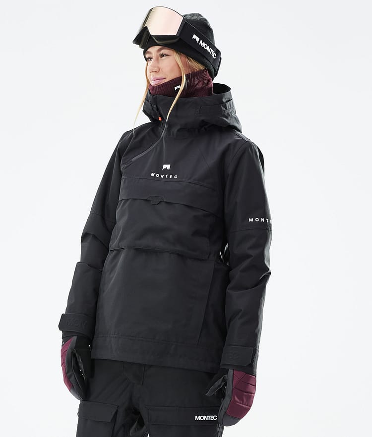 Montec Dune W 21 Snowboardjakke Dame Black, Image 2 of 11