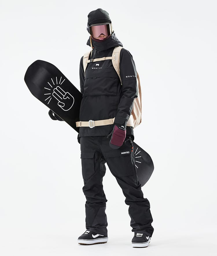 Montec Dune W 21 Snowboardjakke Dame Black, Image 5 of 11