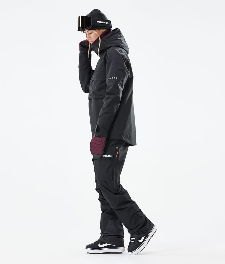 Montec Dune W 21 Snowboardjakke Dame Black, Image 6 of 11