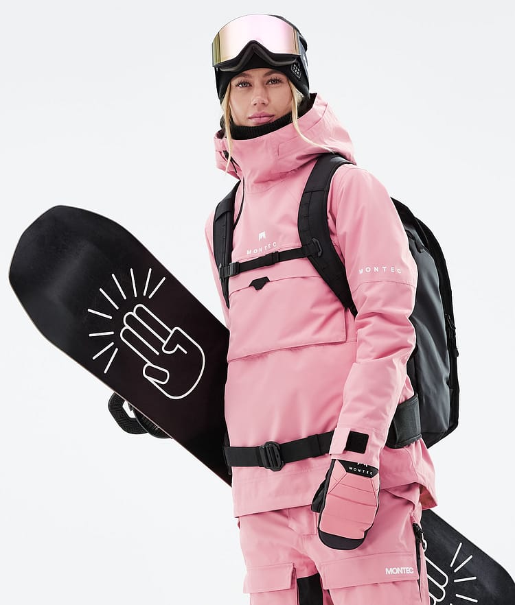 Montec Dune W 21 Snowboardjakke Dame Pink, Image 4 of 11