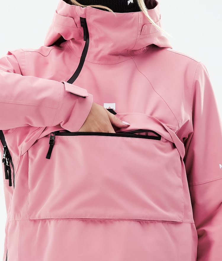 Montec Dune W 21 Snowboardjakke Dame Pink, Image 11 of 11