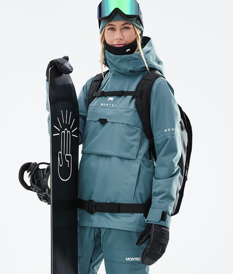 Montec Dune W 21 Snowboardjakke Dame Atlantic, Image 4 of 11