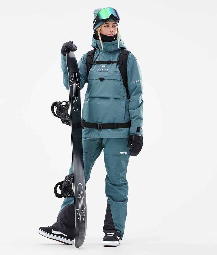 Montec Dune W 21 Snowboardjakke Dame Atlantic, Image 5 of 11