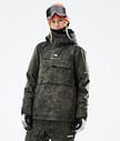 Montec Dune W 21 Snowboardjakke Dame Olive Green Tiedye