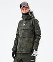 Montec Dune W 21 Skijakke Dame Olive Green Tiedye