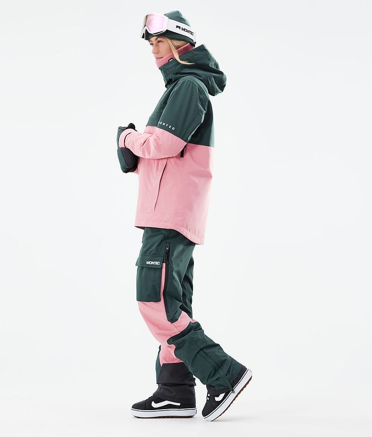 Montec Dune W 21 Snowboardjakke Dame Dark Atlantic/Pink, Image 5 of 10