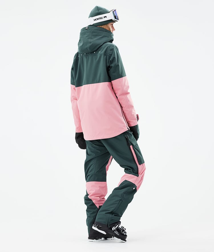 Montec Dune W 21 Skijakke Dame Dark Atlantic/Pink, Image 6 of 10