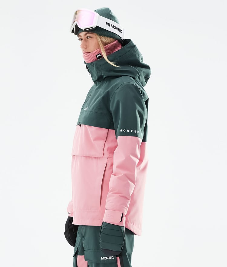 Montec Dune W 21 Snowboardjakke Dame Dark Atlantic/Pink, Image 7 of 10