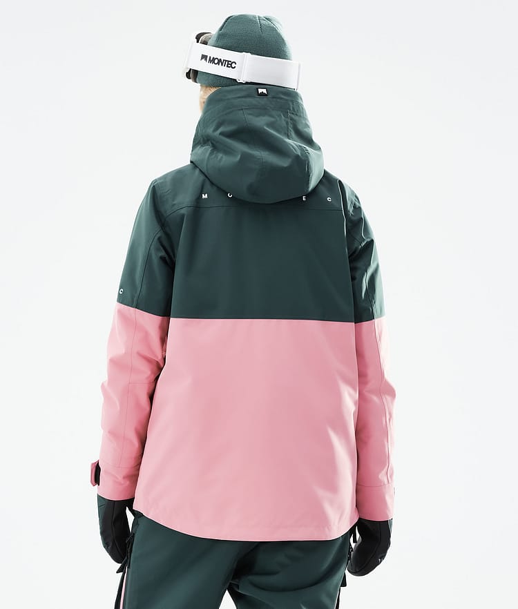 Montec Dune W 21 Snowboardjakke Dame Dark Atlantic/Pink, Image 8 of 10