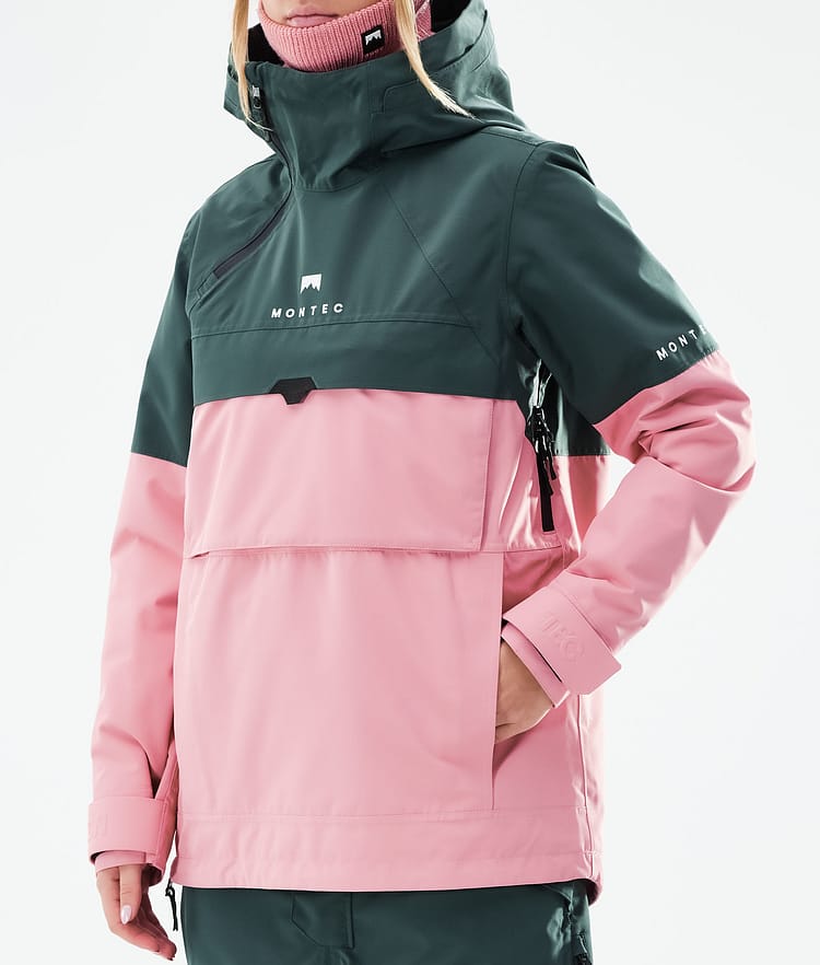 Montec Dune W 21 Skijakke Dame Dark Atlantic/Pink, Image 9 of 10