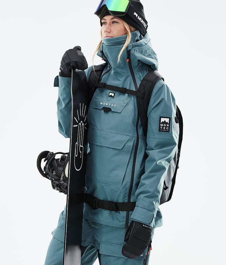 Montec Doom W 21 Snowboardjakke Dame Atlantic, Image 3 of 14