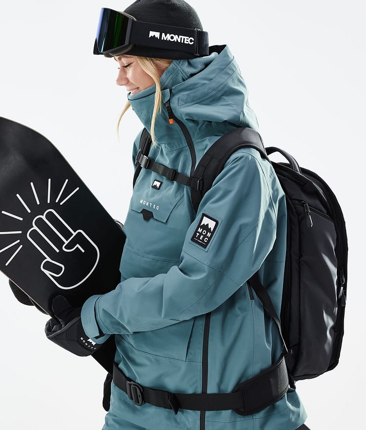 Montec Doom W 21 Snowboardjakke Dame Atlantic, Image 4 of 14