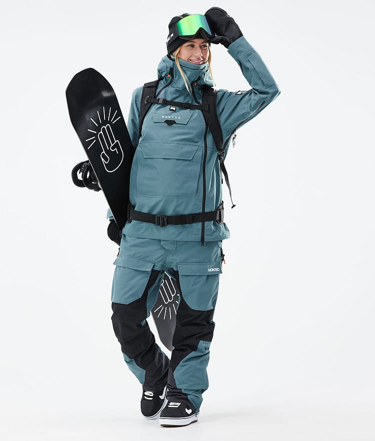 Montec Doom W 21 Snowboardjakke Dame Atlantic, Image 6 of 14