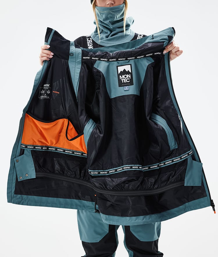 Montec Doom W 21 Snowboardjakke Dame Atlantic, Image 14 of 14
