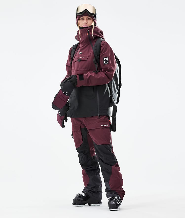 Montec Doom W 21 Skijakke Dame Burgundy/Black, Image 4 of 12