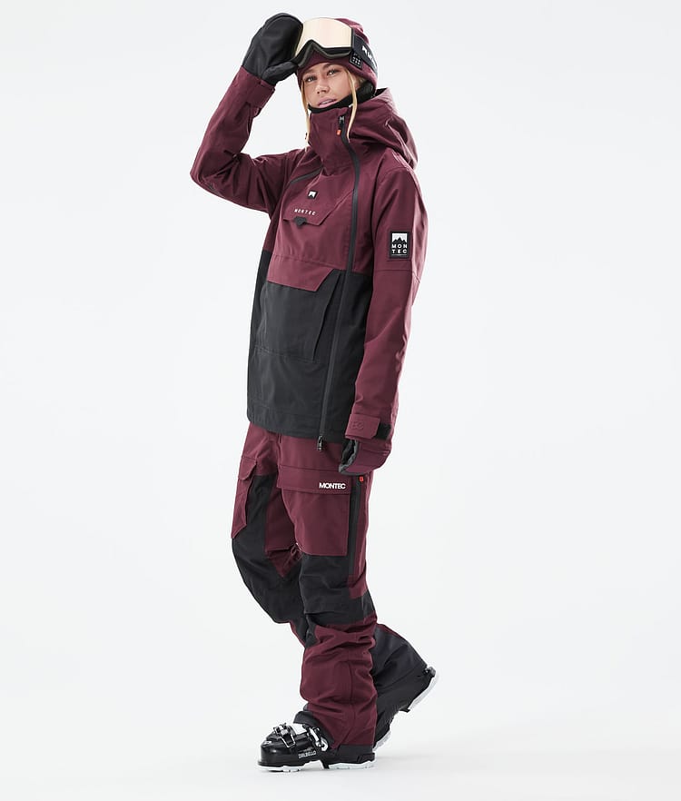Montec Doom W 21 Skijakke Dame Burgundy/Black, Image 5 of 12
