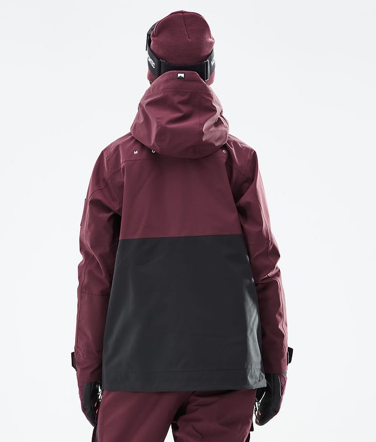 Montec Doom W 21 Skijakke Dame Burgundy/Black, Image 8 of 12