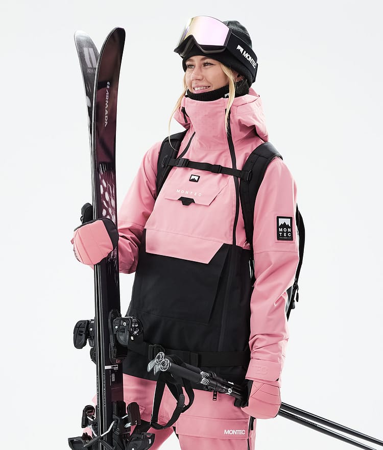 Montec Doom W 21 Skijakke Dame Pink/Black, Image 3 of 14