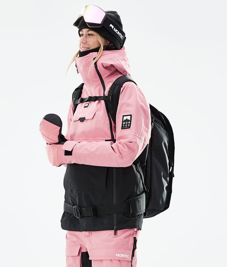 Montec Doom W 21 Snowboardjakke Dame Pink/Black, Image 4 of 13