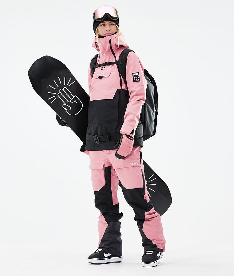 Montec Doom W 21 Snowboardjakke Dame Pink/Black, Image 5 of 13