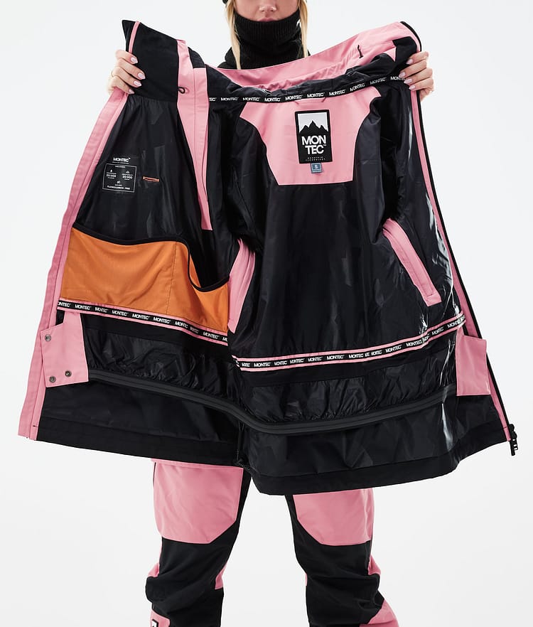 Montec Doom W 21 Skijakke Dame Pink/Black, Image 14 of 14