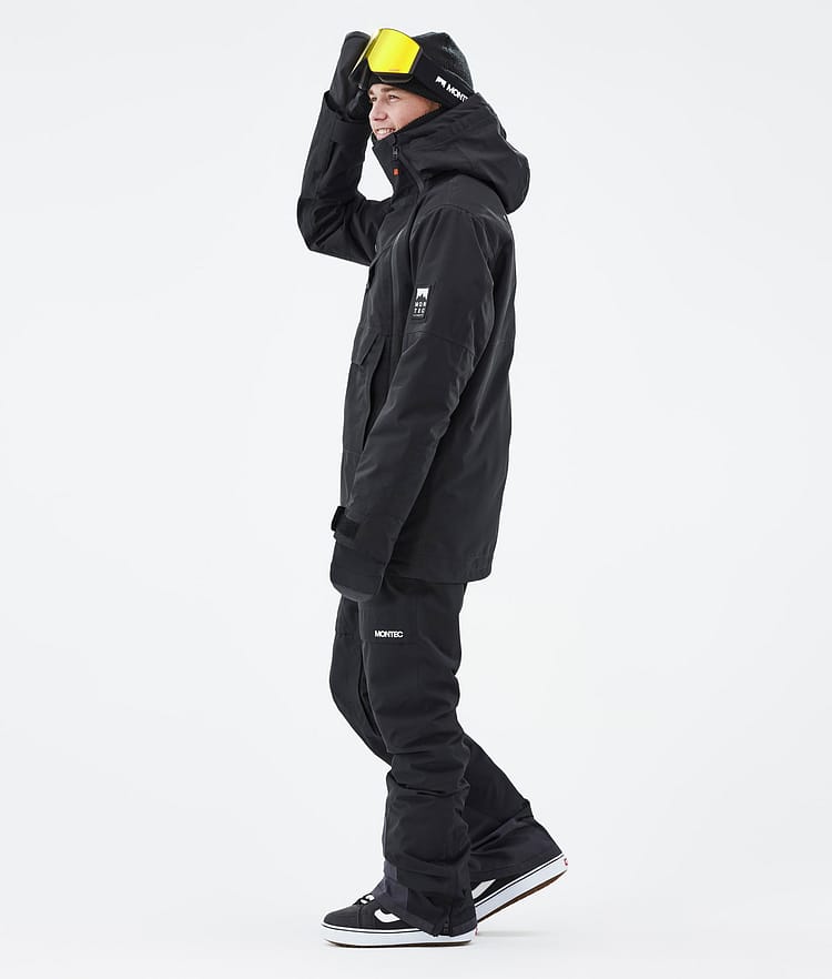 Montec Doom 21 Snowboardjakke Herre Black, Image 4 of 11
