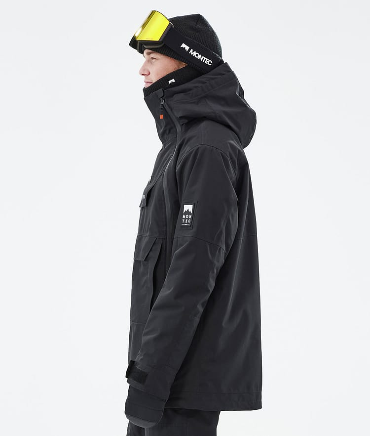Montec Doom 21 Snowboardjakke Herre Black, Image 6 of 11